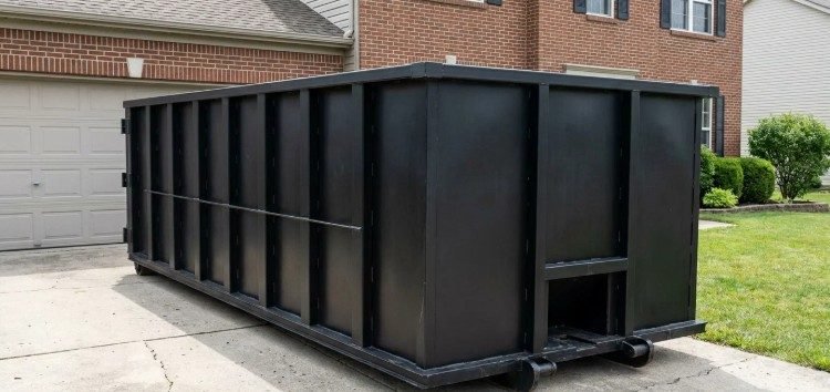 dumpster rental project in Danville